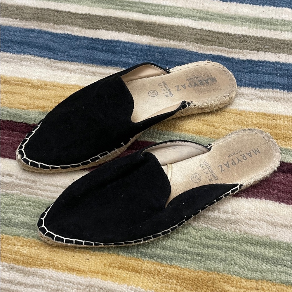 Black Women's Espadrille Shoes